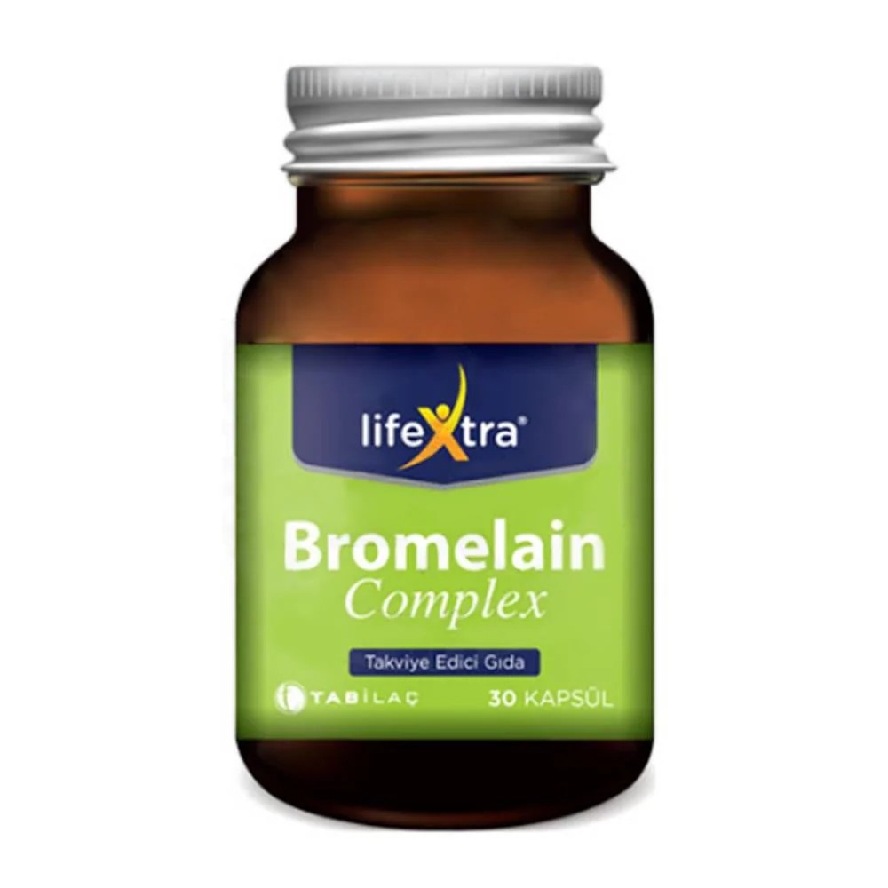 LifeXtra Bromelain Complex 30 Kapsül