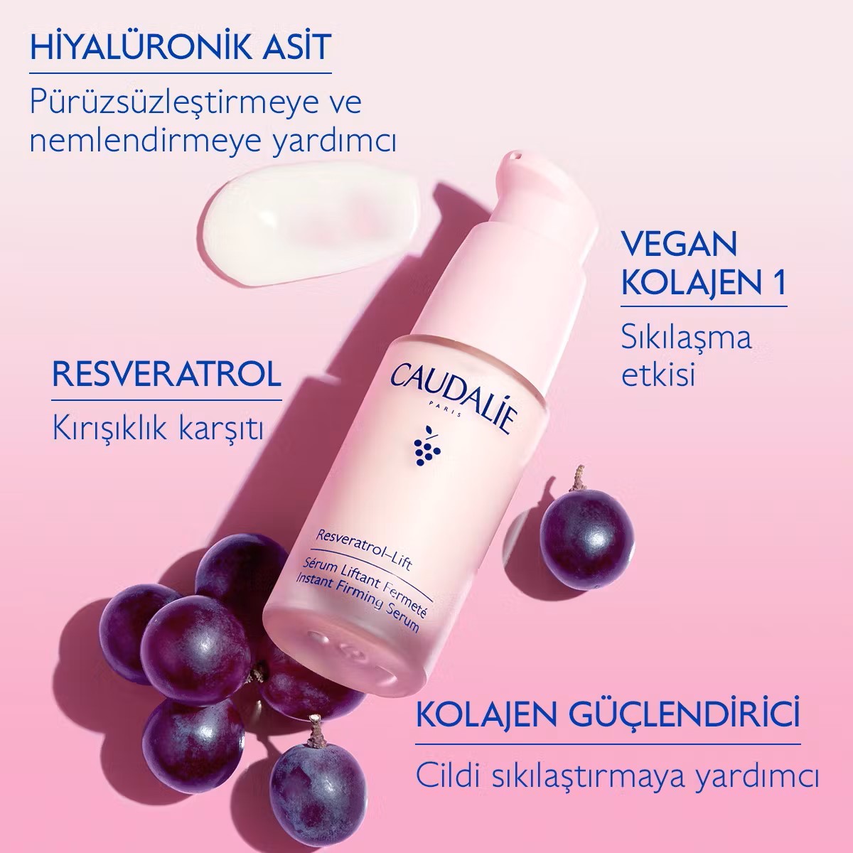 Caudalie Resveratrol Lift Sıkılaştırıcı Serum 30 ml