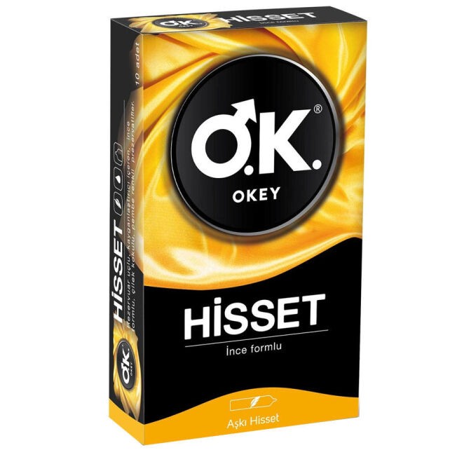 Okey Hisset Prezervatif 10'lu