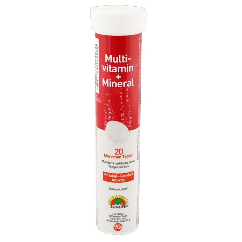 Sunlife Multi Vitamin Mineral 20 Tablet