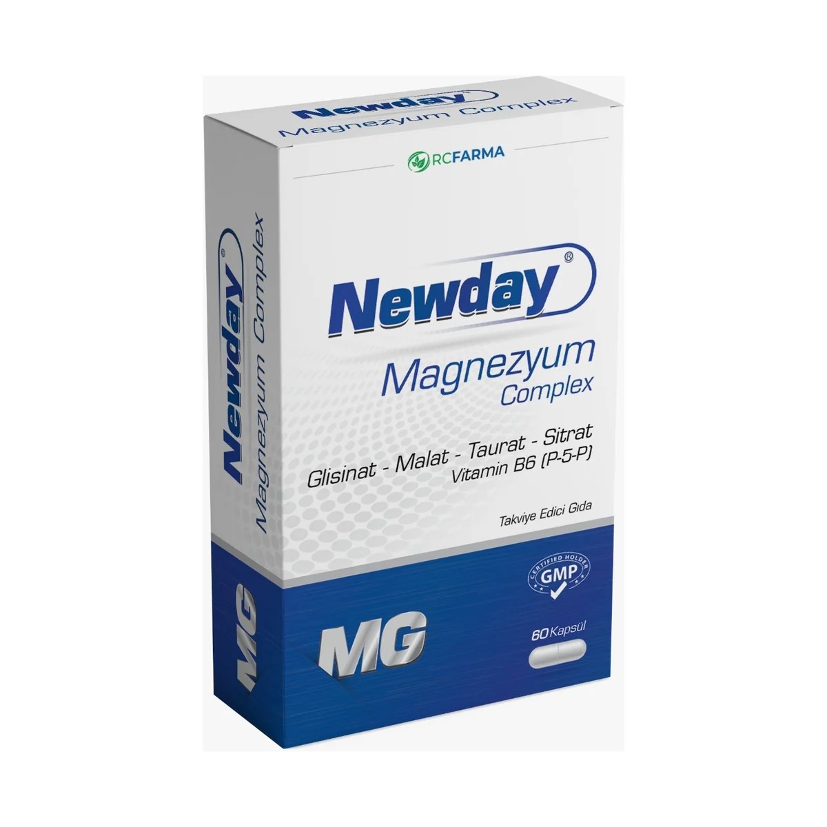 Newday Magnezyum Complex 60 Kapsül