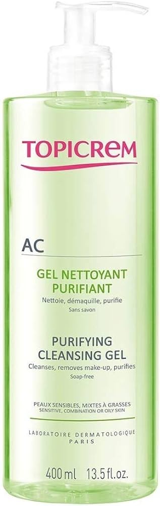 Topicrem AC Purifying Cleansing Gel Yüz Temizleme Jeli 400ml