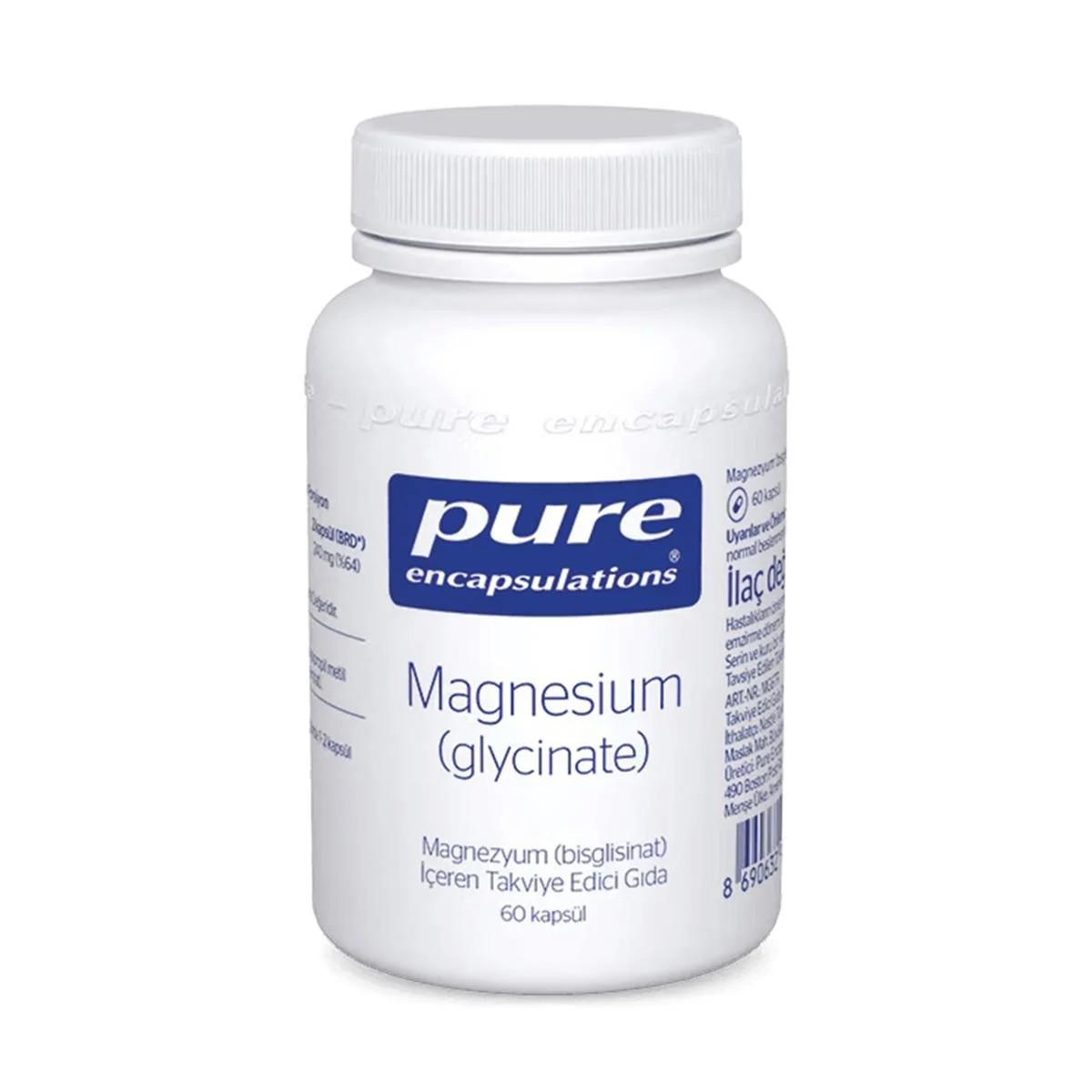 Pure Encapsulations Magnesium Glycinate 60 Kapsül