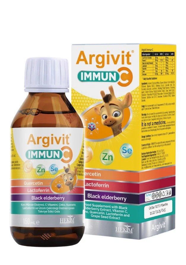 Argivit Immun C Takviye Edici Gıda 150 ml