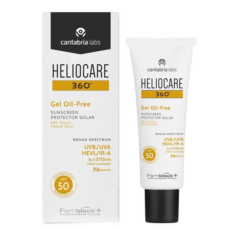 Heliocare 360 Gel Oil Free SPF50+ Yağsız Güneş Koruyucu Jel 50 ml