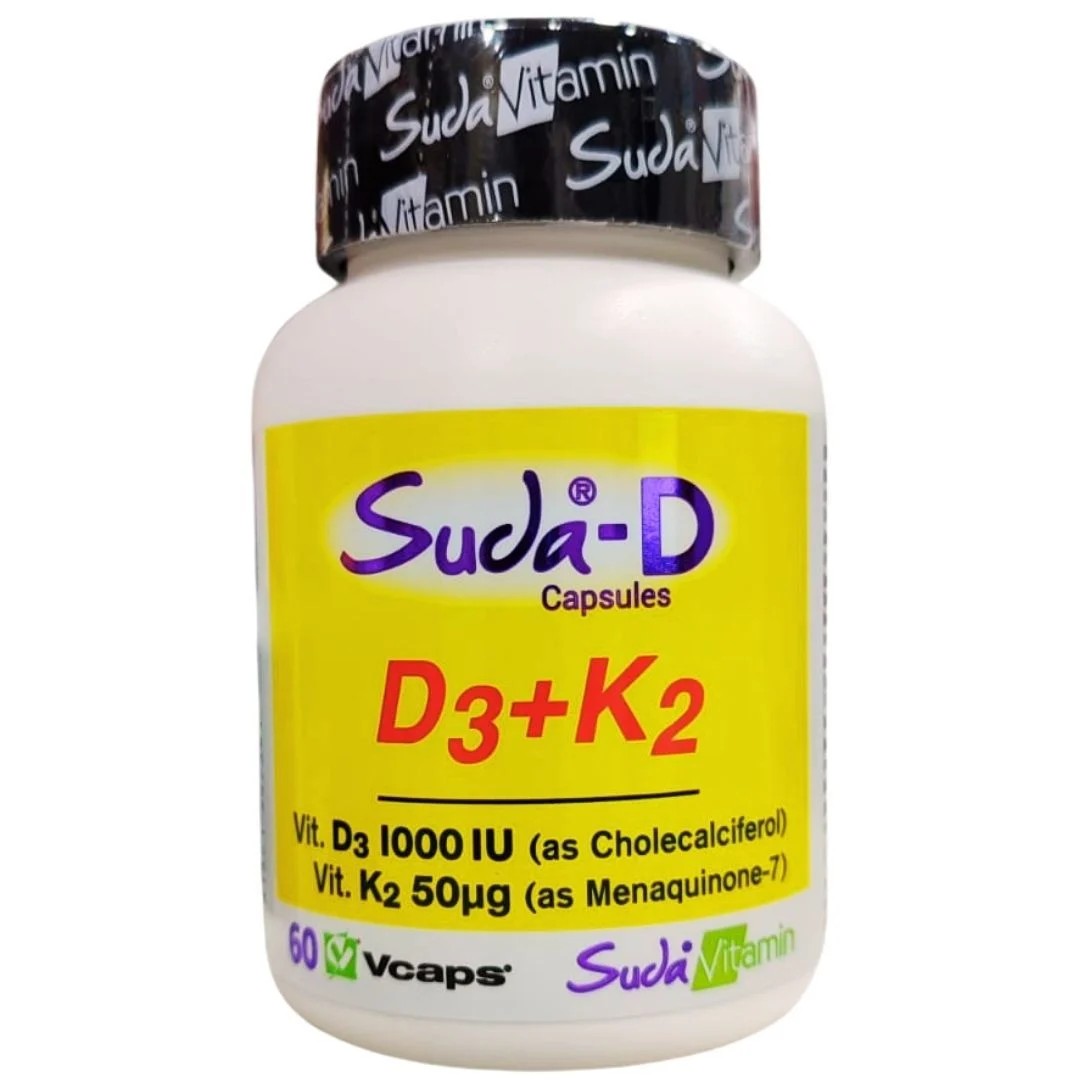 Suda Vitamin D3 K2 60 Kapsül