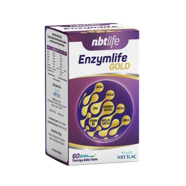 NBT Life Enzymlife Gold 60 Adet