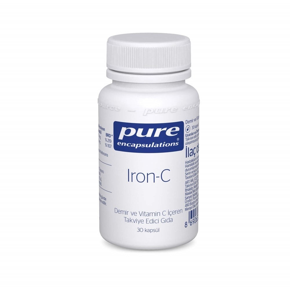 Pure Encapsulations Iron-C 30 Kapsül
