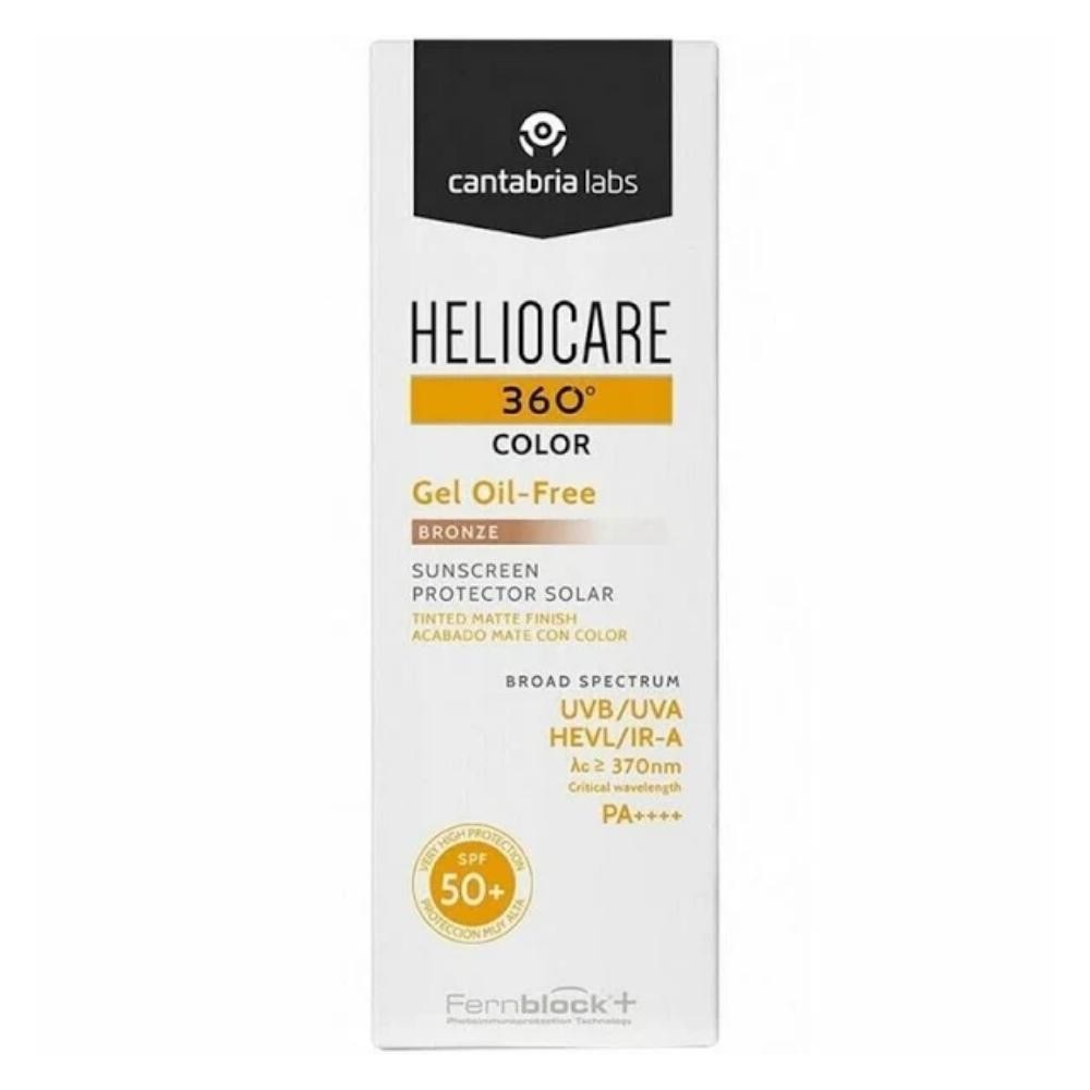 Heliocare 360 Color Gel Oil Free Bronze SPF50+ Güneş Koruyucu 50 ml