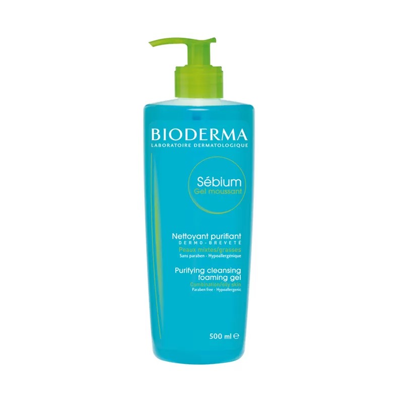 Bioderma Sebium Foaming Cilt Temizleme Jeli 500 ml