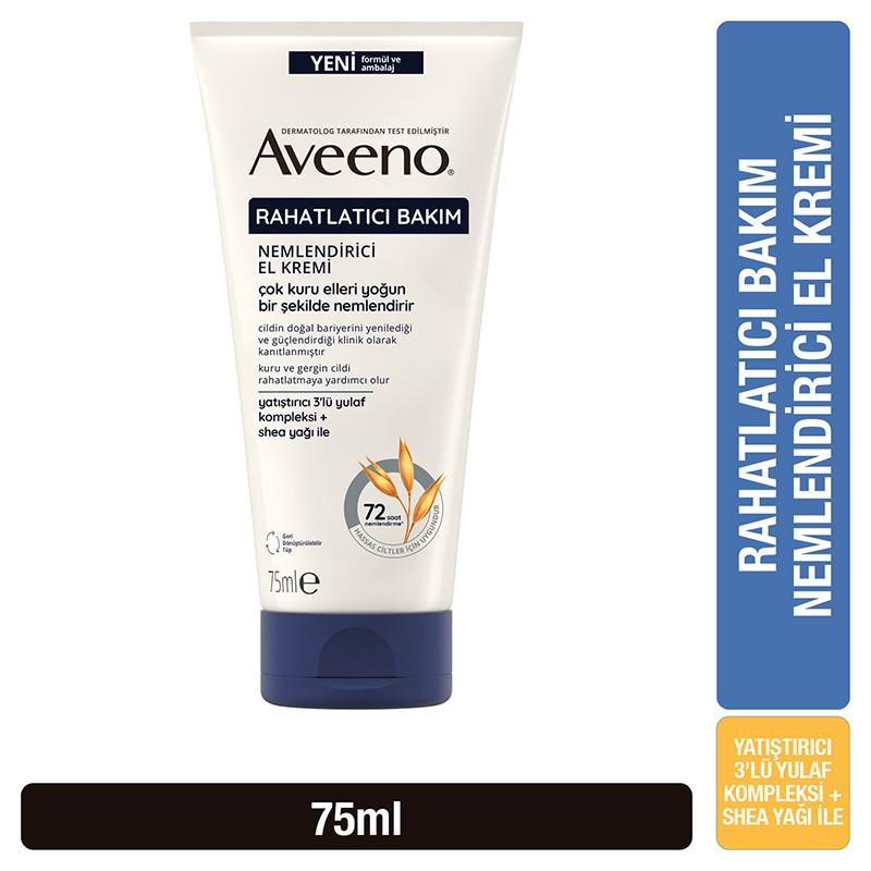 Aveeno Rahatlatıcı Bakım El Kremi 75ml