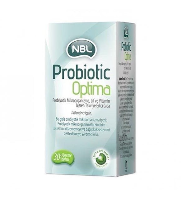 NBL Probiotic Optima 30 Çiğneme Tableti