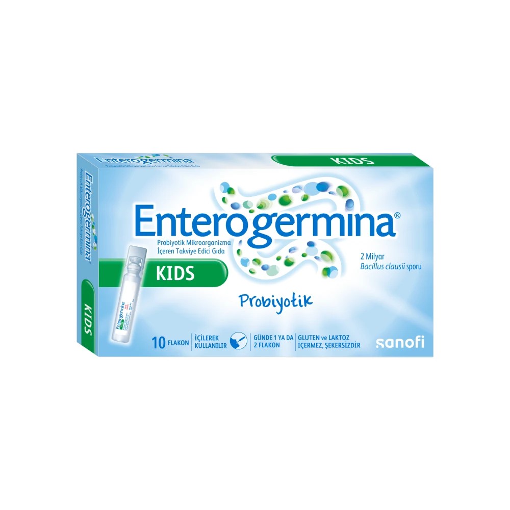 Enterogermina Çocuklar için Takviye Edici Gıda 50ml ( 5ml x 10 flakon )