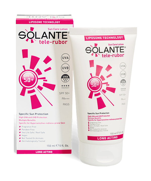 Solante Telerubor SPF50+ Güneş Losyonu 150 ml