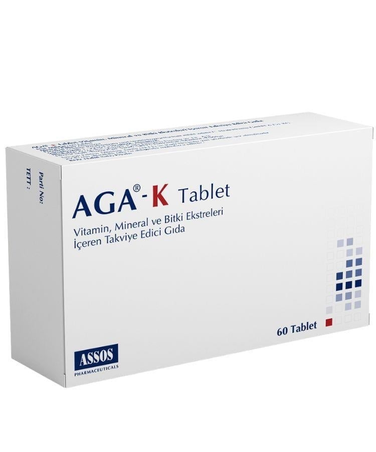 AGA-K Takviye Edici Gıda 60 Tablet