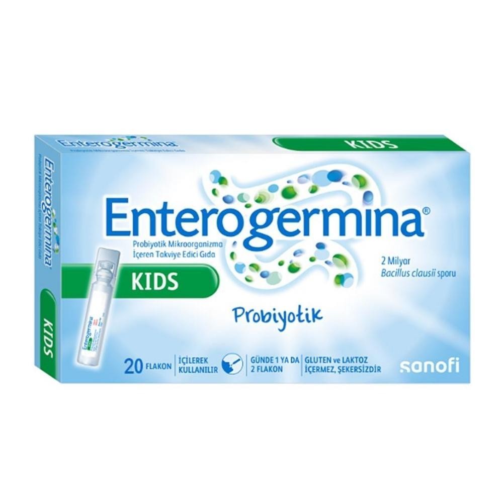 Enterogermina Çocuklar için Takviye Edici Gıda 100ml ( 5ml x 20 flakon )