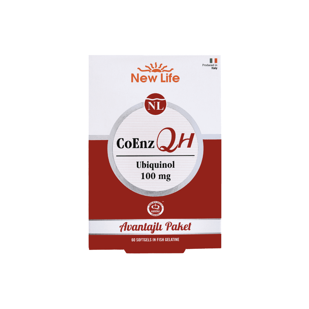 New Life CoEnz QH 100 mg 60 Yumuşak Kapsül