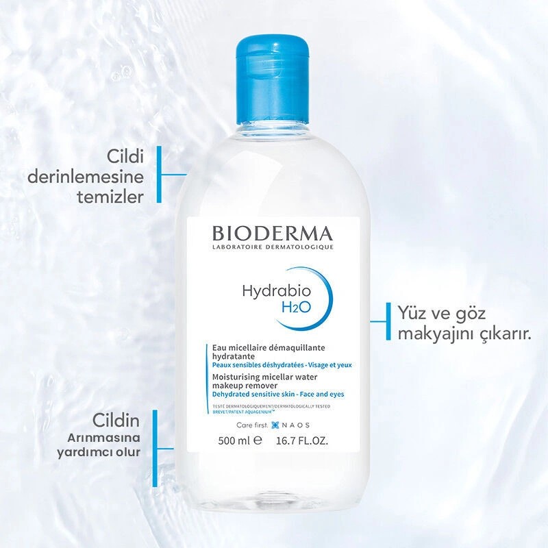 Bioderma Hydrabio H2O 2x500 ml