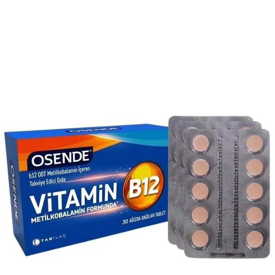 Osende Metilkobalamin B12 30 Tablet