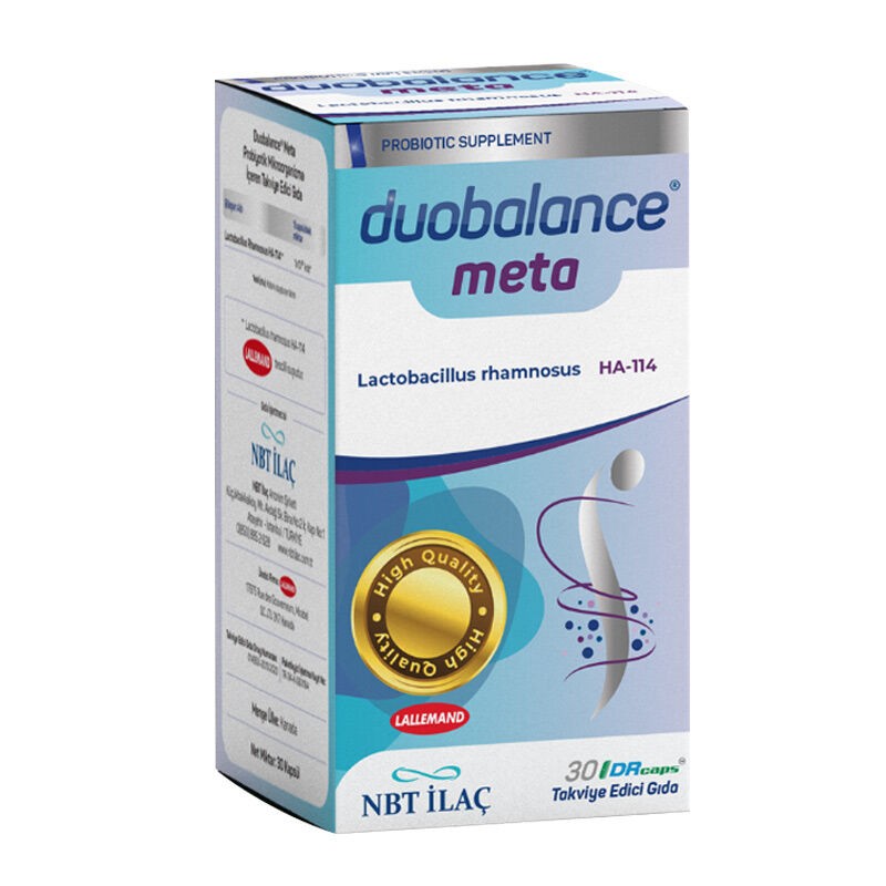 NBT Life Duobalance Meta Takviye Edici Gıda 30 Kapsül