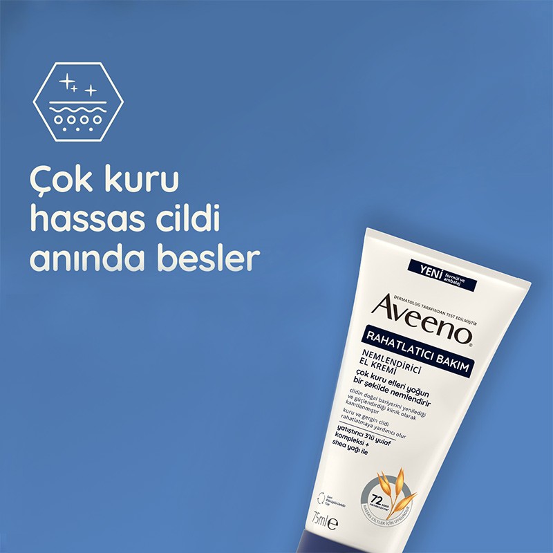 Aveeno Rahatlatıcı Bakım El Kremi 75ml