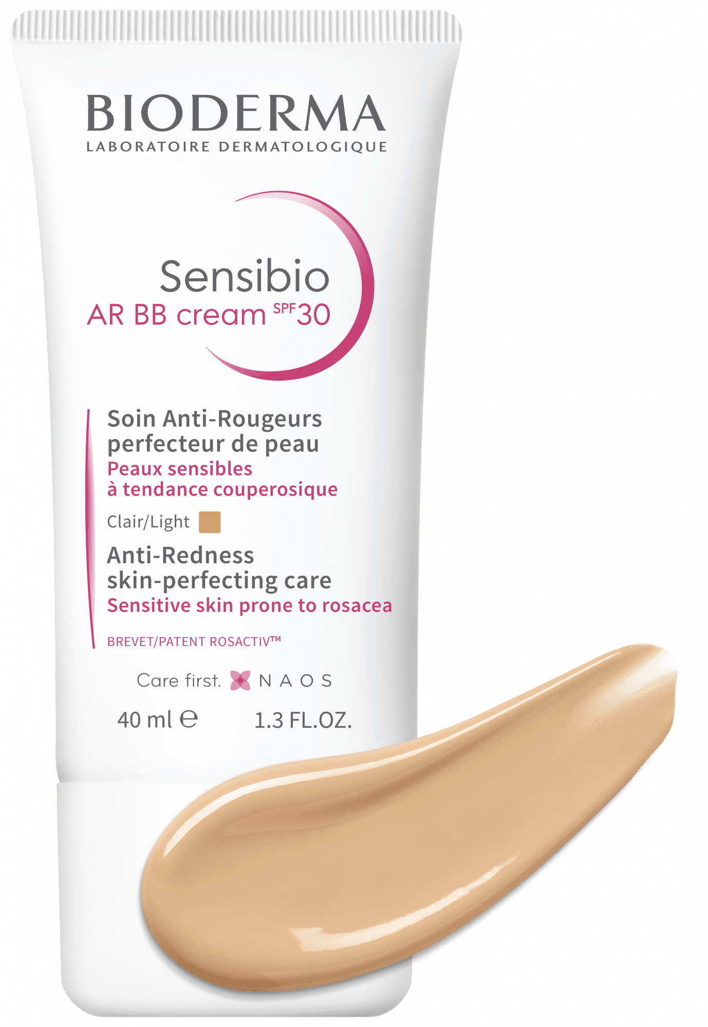 Bioderma Sensibio AR BB Cream SPF30 Light 40ml RENKLİ