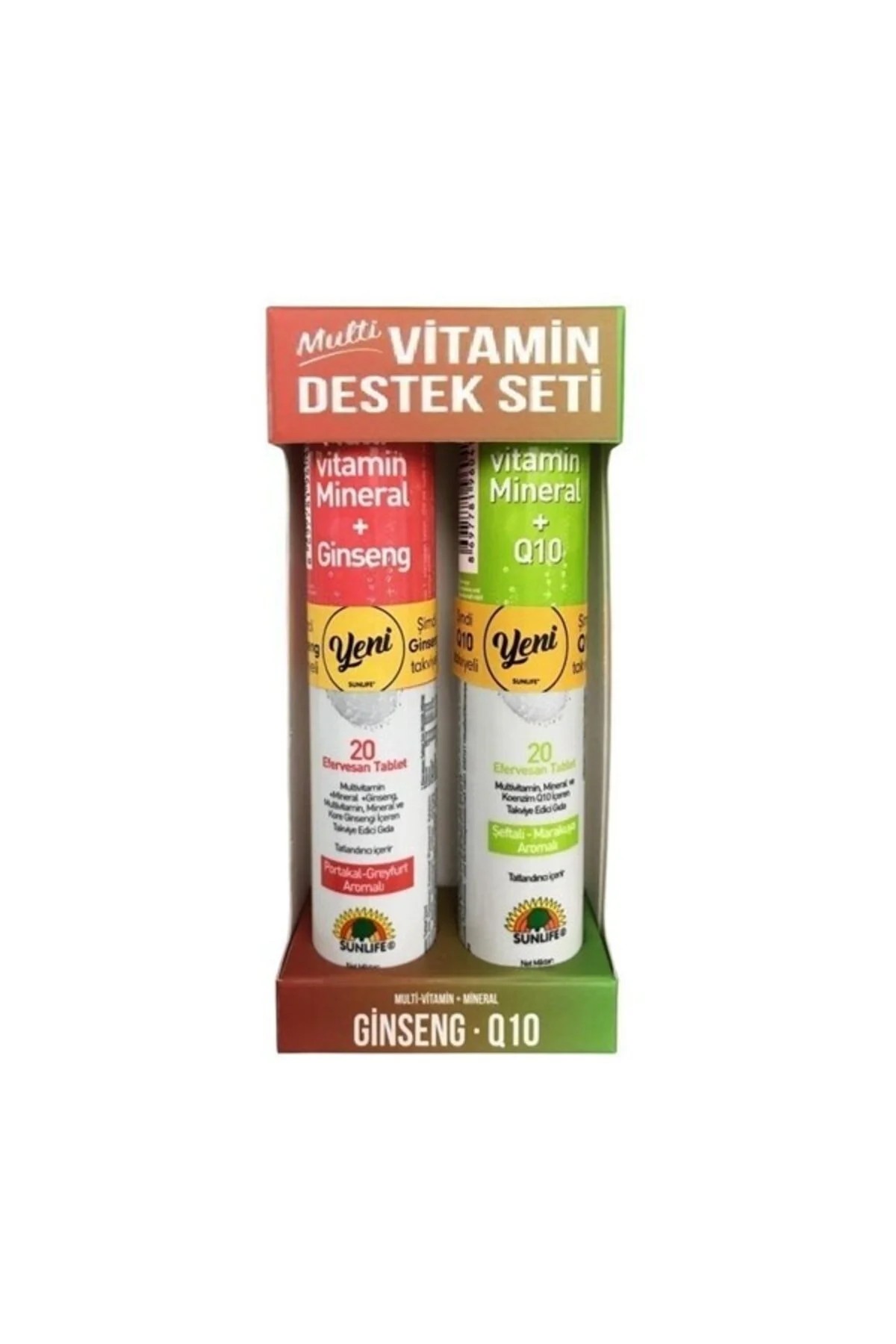 Sunlife Multi Vitamin Destek Seti