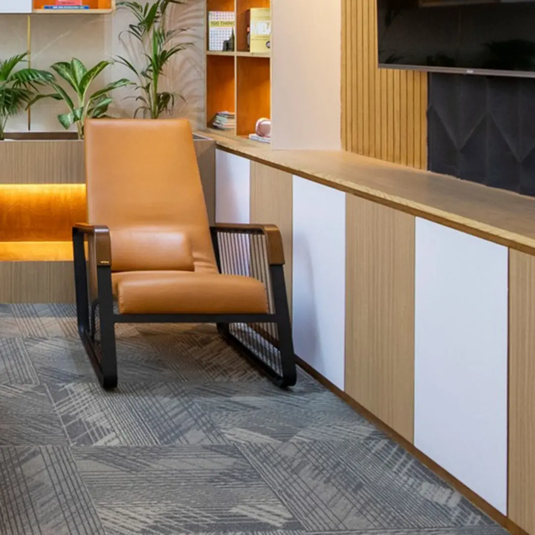 Karo halı detay ve yakın plan görünüm