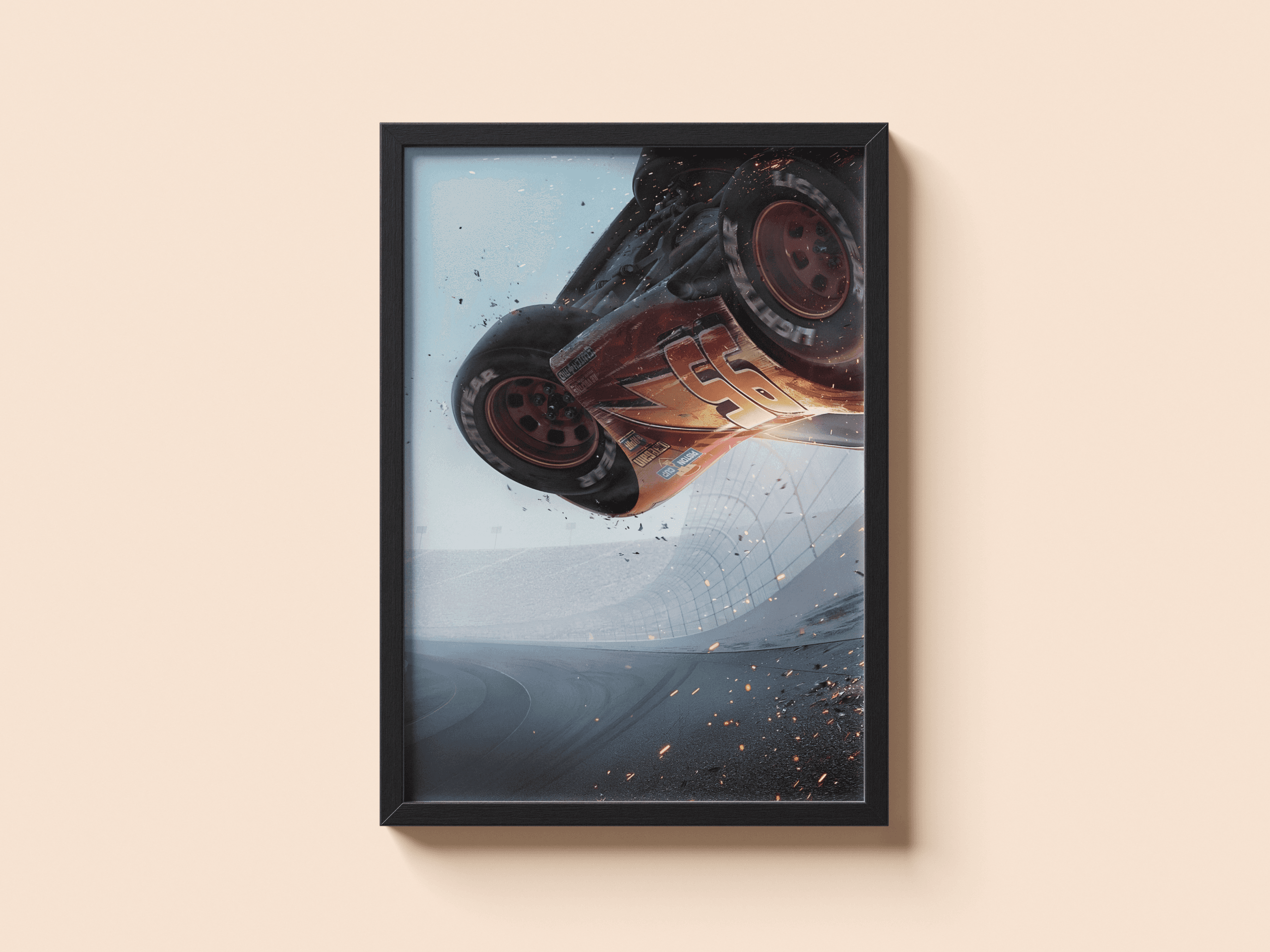 Şimşek McQueen Cars Film Poster