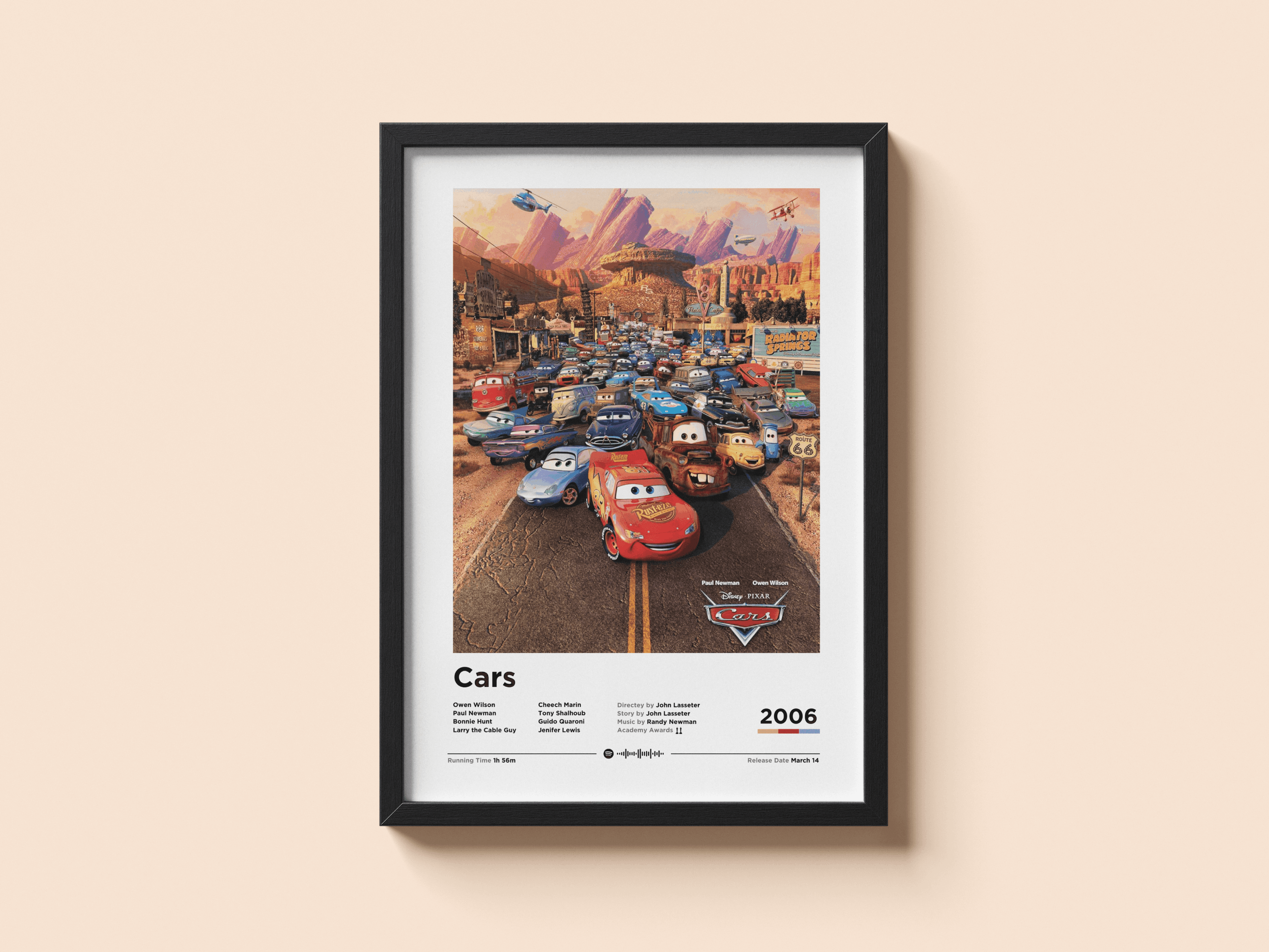 Cars Film Poster 