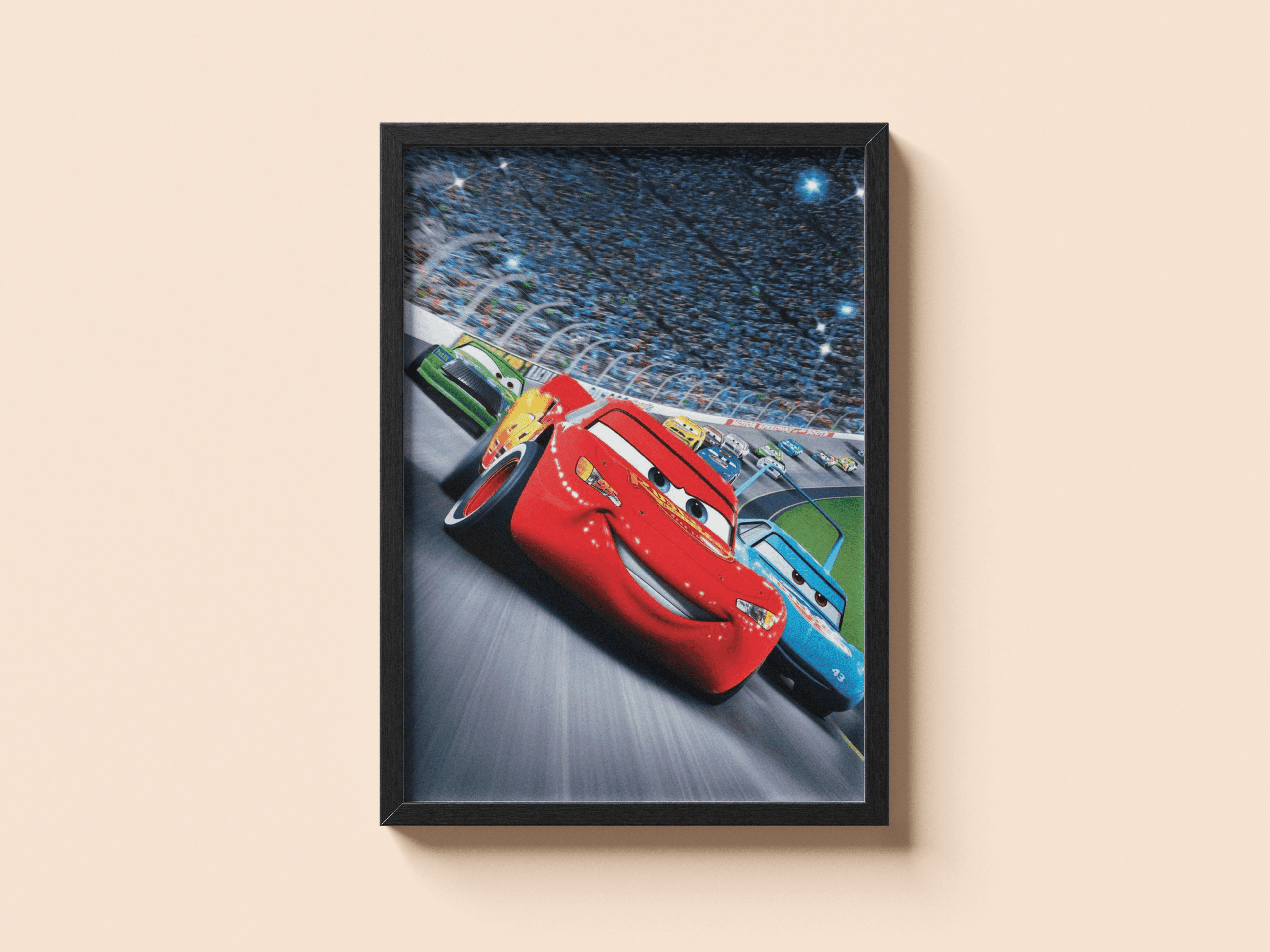 Şimşek McQueen Cars Film Poster 