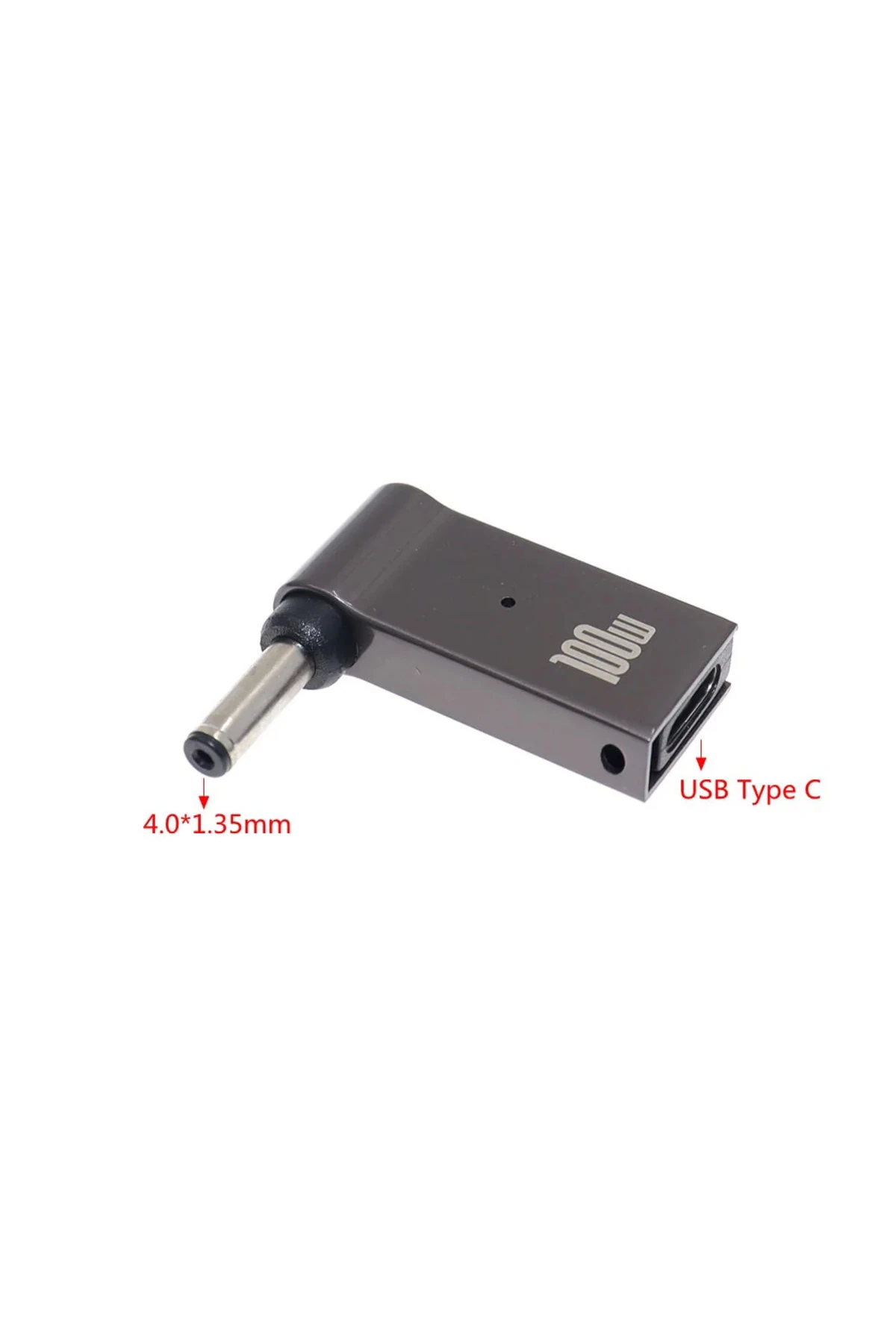 100 W USB Tip C Hızlı şarj adaptörü fiş konnektörü Evrensel USB C laptop Dönüştürücü 40x135