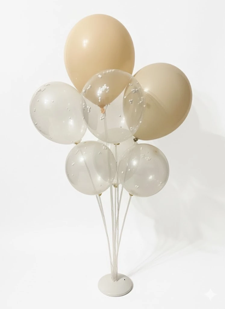 Balon Standı 70cm Led Işıklı 7’li 