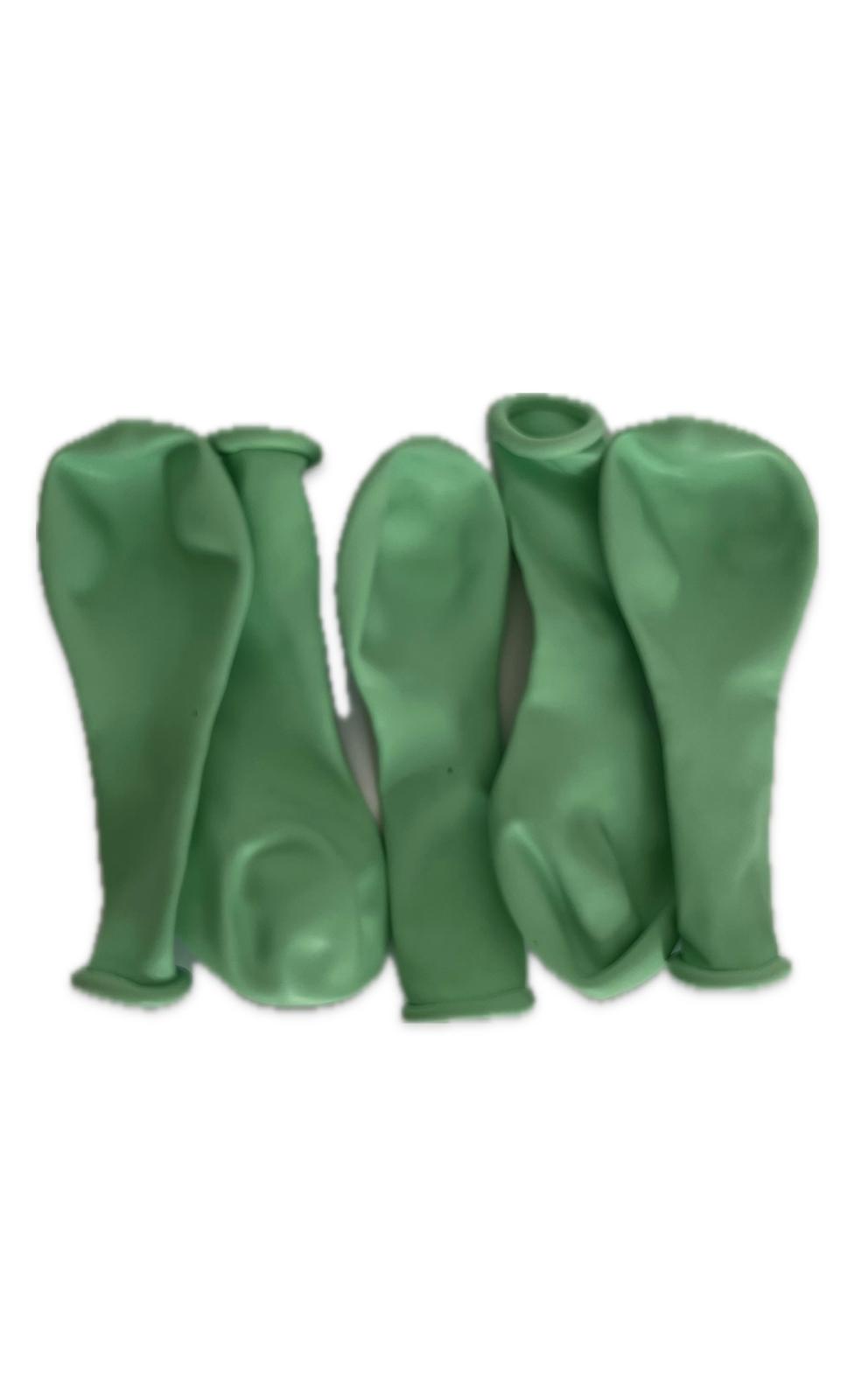 Makaron Mint Yeşili 5 İnç Balon