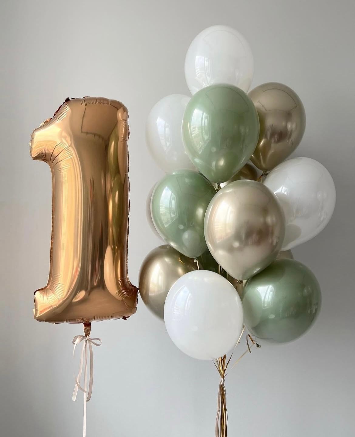 1 Yaş Rakam Balon Konsept
