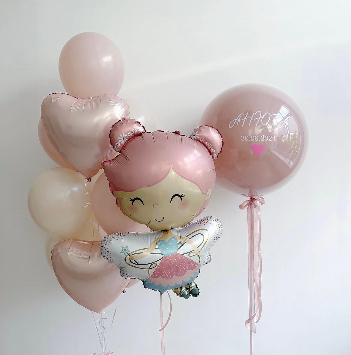 Kanatlı Peri Kızı Pembe Konsept