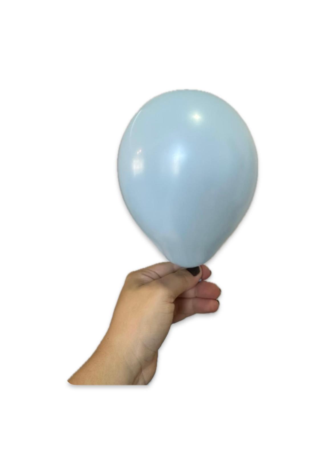 Makaron Mavi 5 İnç Balon