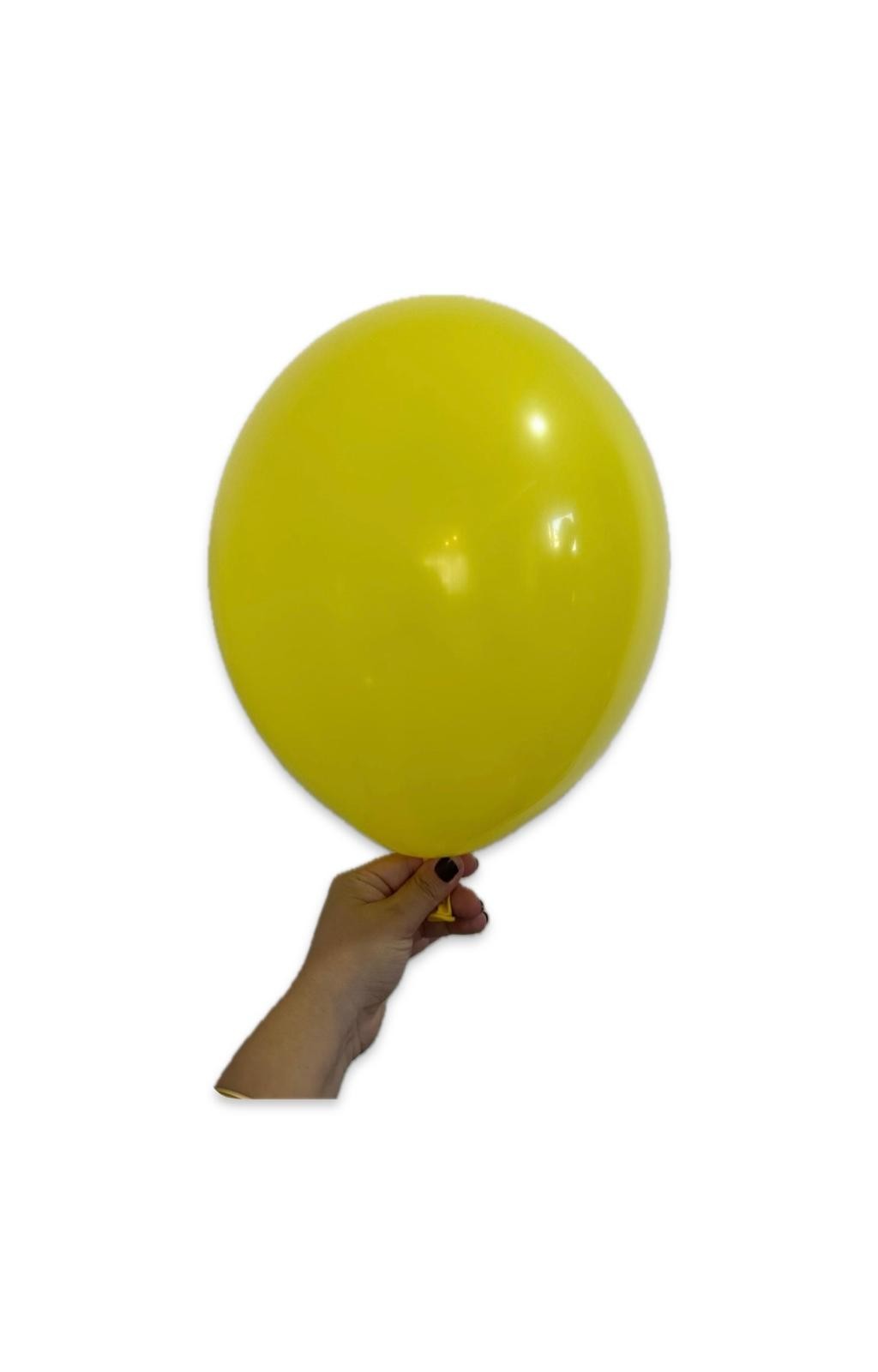 Pastel Sarı 11 İnç Balon