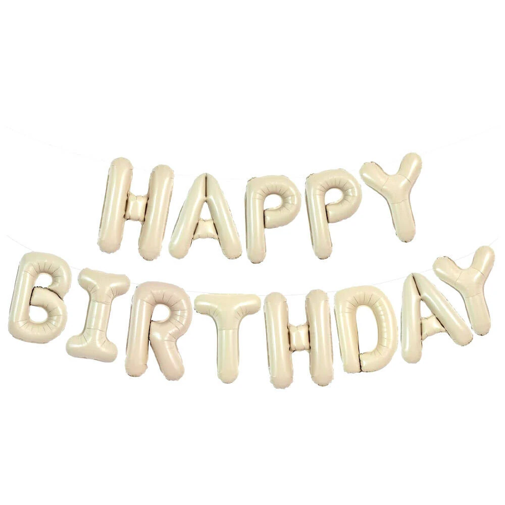 Happy Birthday Takım Folyo Krem Balon
