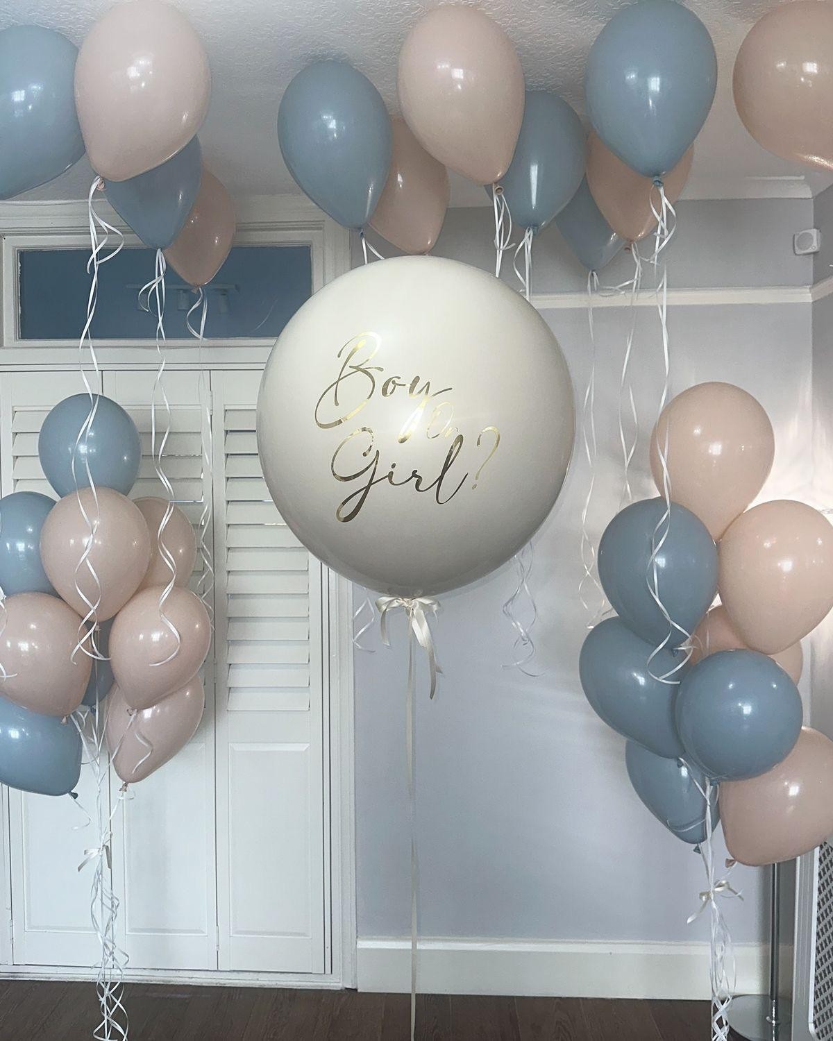 Cinsiyet Partisi Büyük Balon Konsept