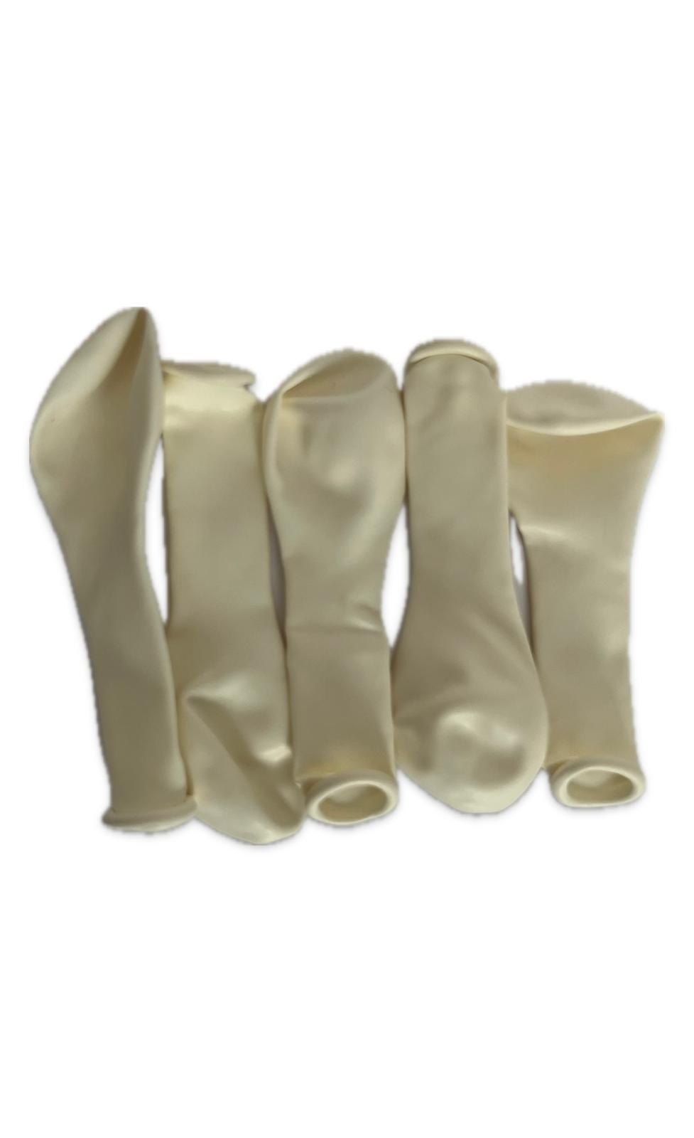 Pastel Beyaz 5 İnç Balon