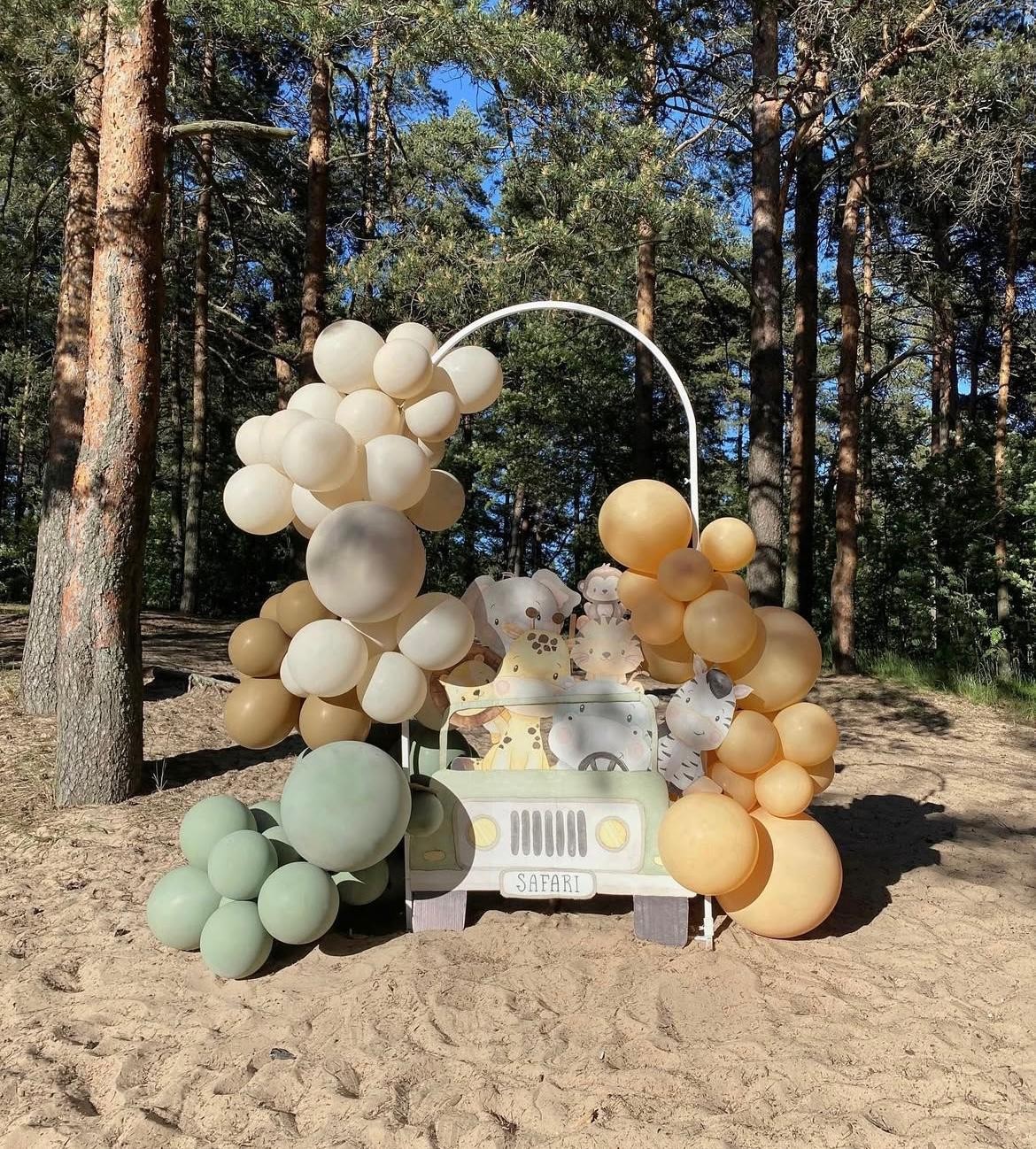 Balon Zinciri Safari Konsept