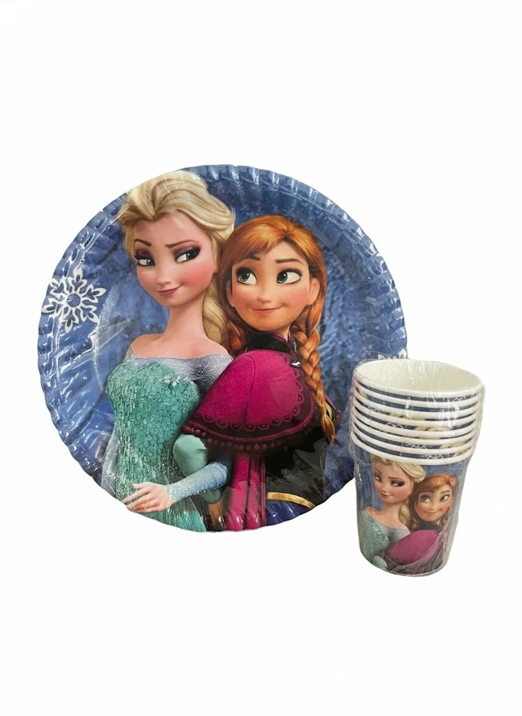 Frozen 8’li Tabak ve Bardak 