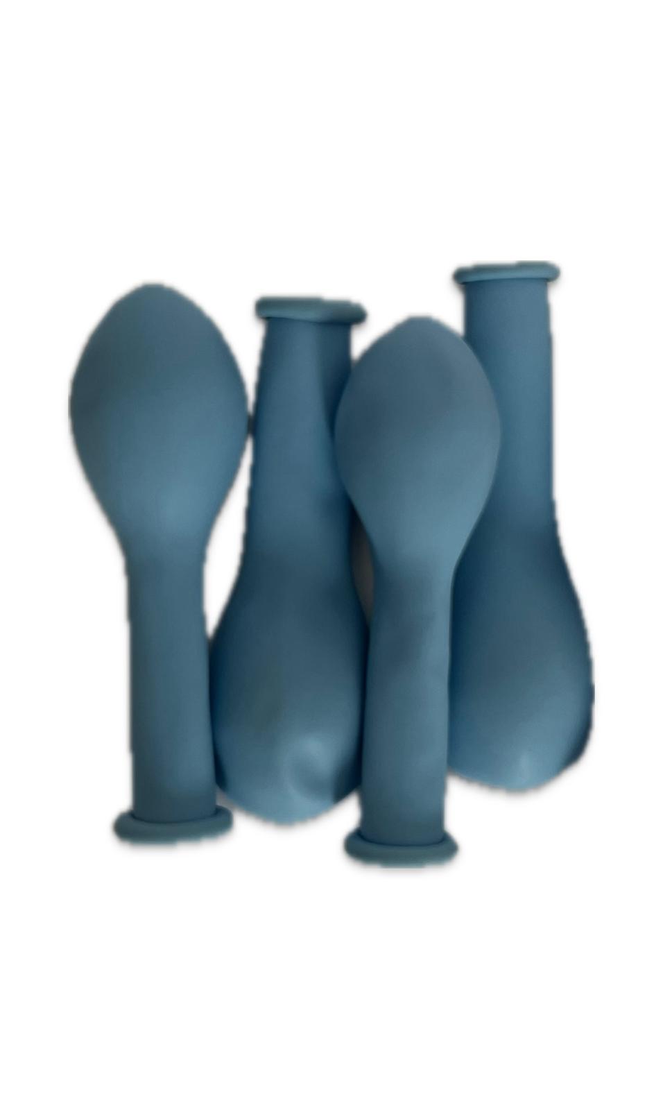 Makaron Mavi 5 İnç Balon