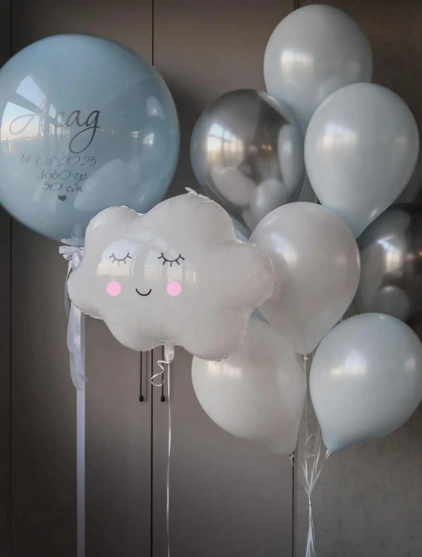 Gülen Bulut Mavi Bobo Konsept