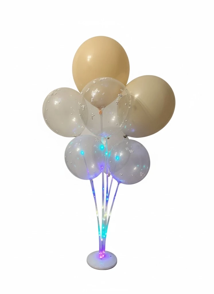 Balon Standı 70cm Led Işıklı 7’li 