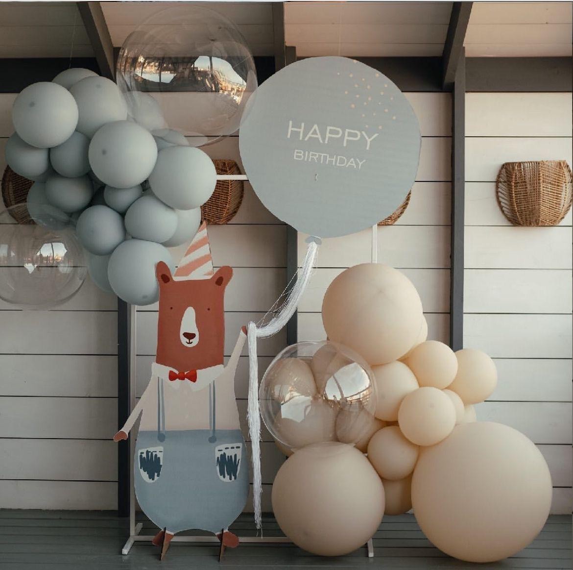 Balon Zinciri Retro Bobo Konsept