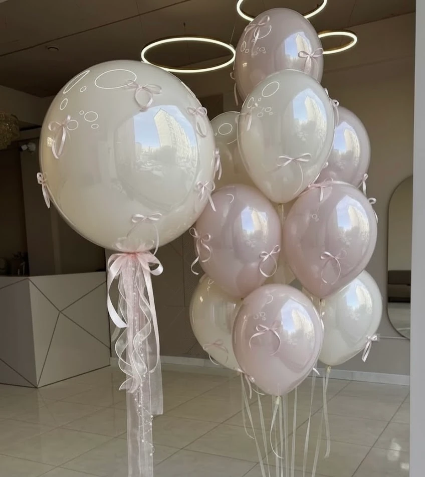 Bobolu Beyaz Balon Konsept