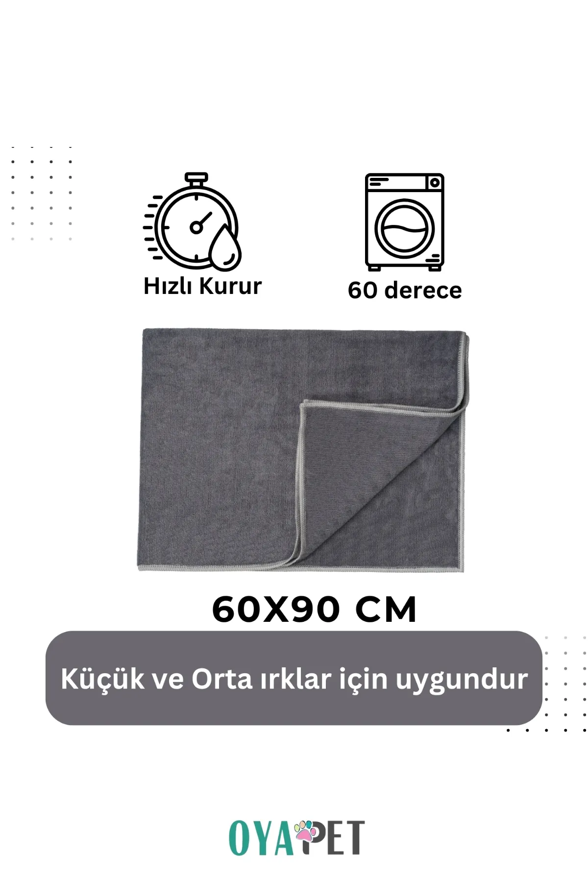 MicroLux® Köpek Havlusu