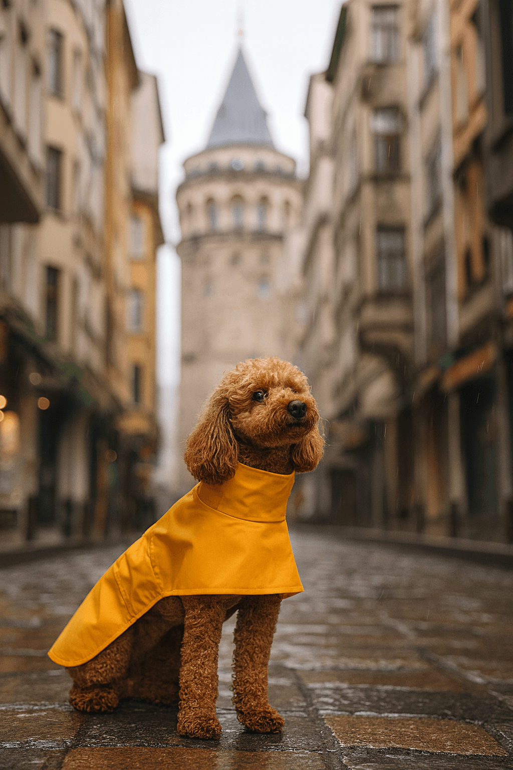 Premium Konforlu Model Köpek Yağmurluğu
